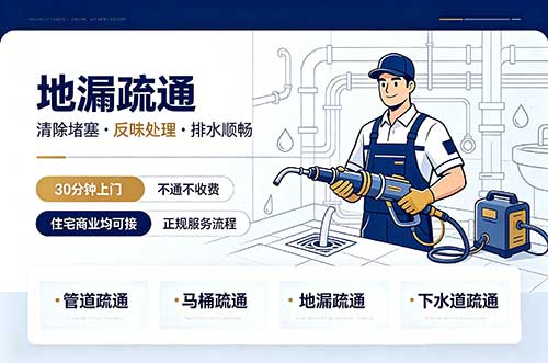 天津地漏疏通